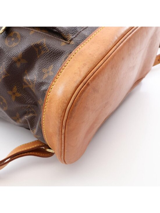 Louis Vuitton Backpack Montsouris GM Canvas Leather main image 10